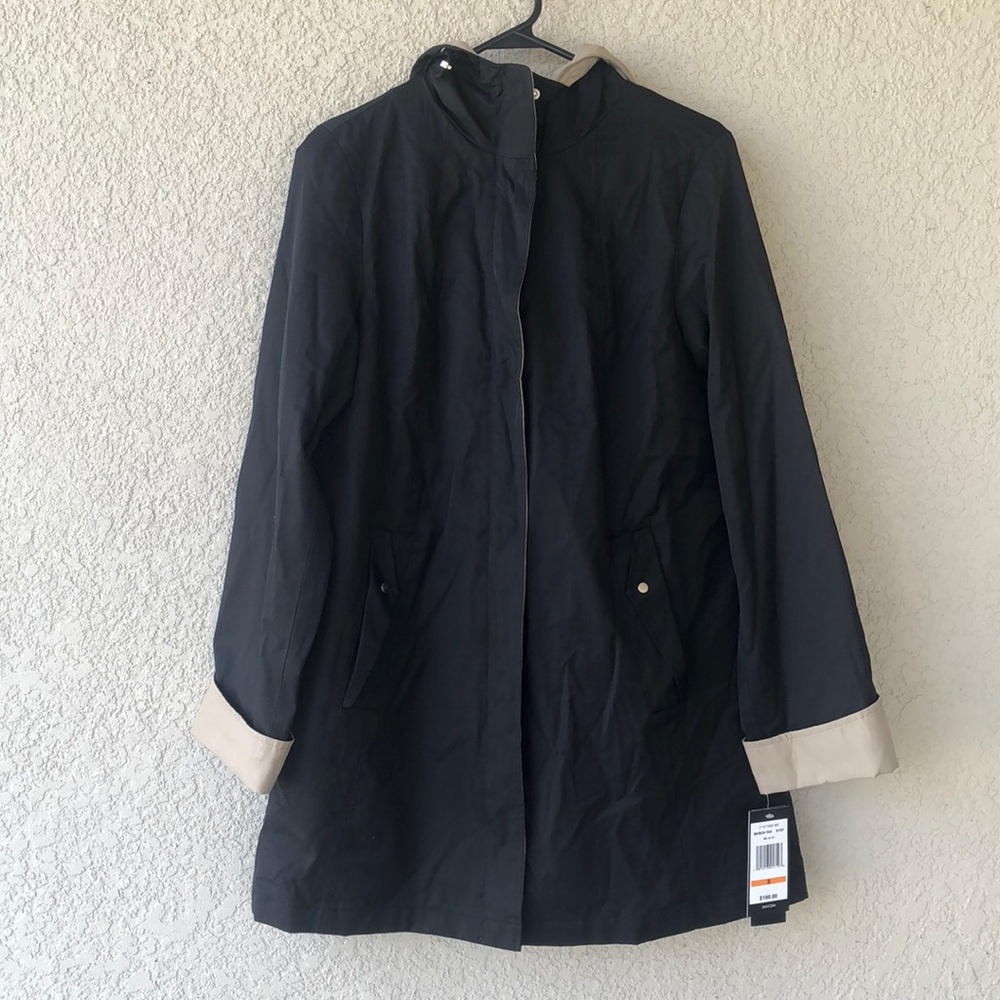 Jones New York Hooded Water Repellent Jacket